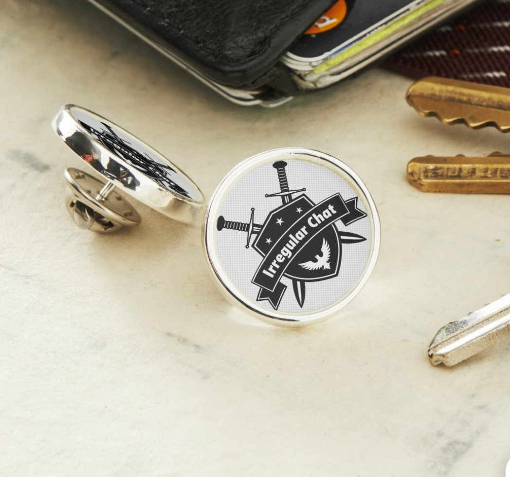 IrregularChat Surprise Gift Pin – Crest Delivered to a Fellow Member